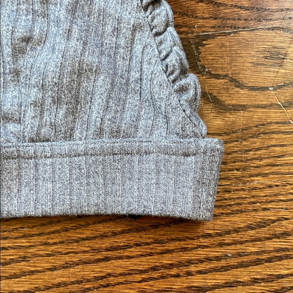 Blue Ruffled Bralette - Picture 4 of 7